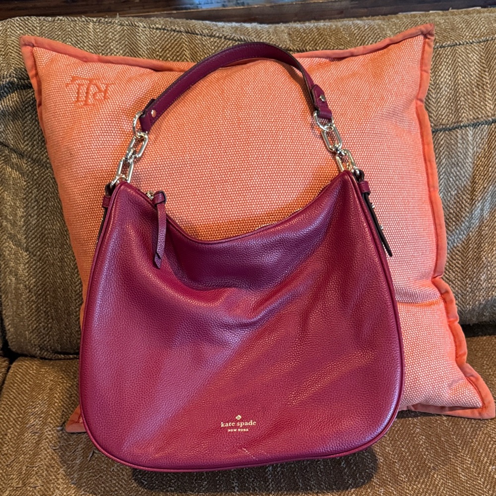 Kate Spade Plum Hobo Bag
